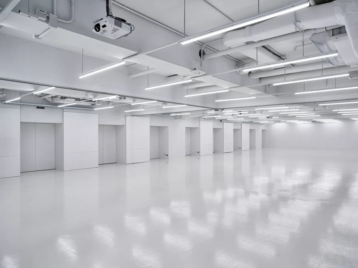multifunctional event hall for product exhibition