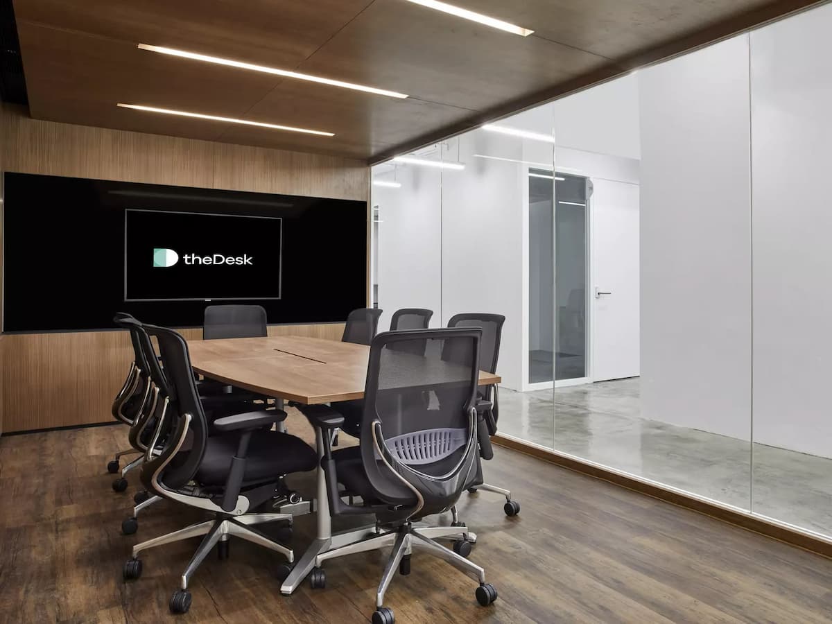 small meeting room for rent equipped with visual facility