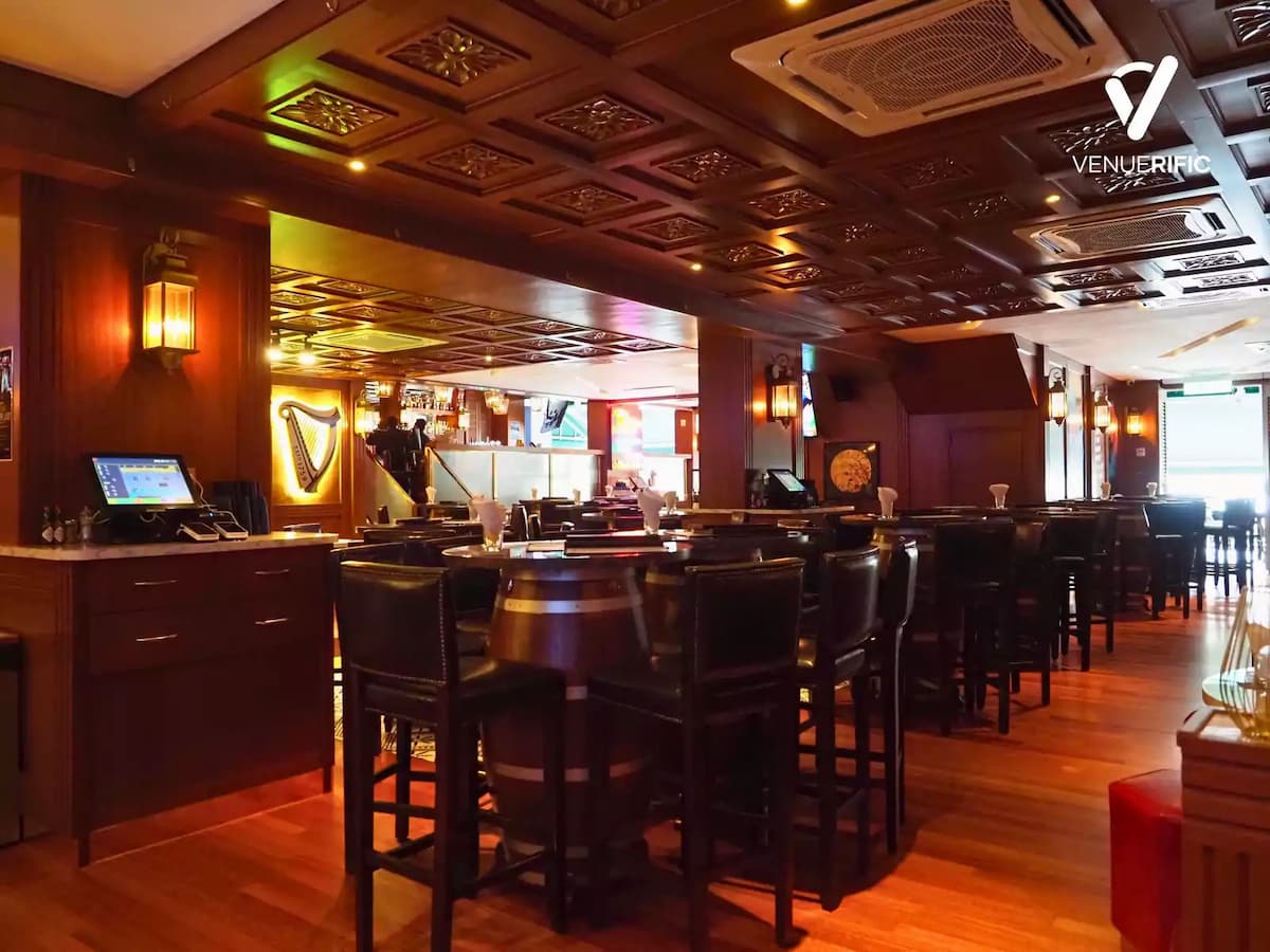 vintage restaurant interior