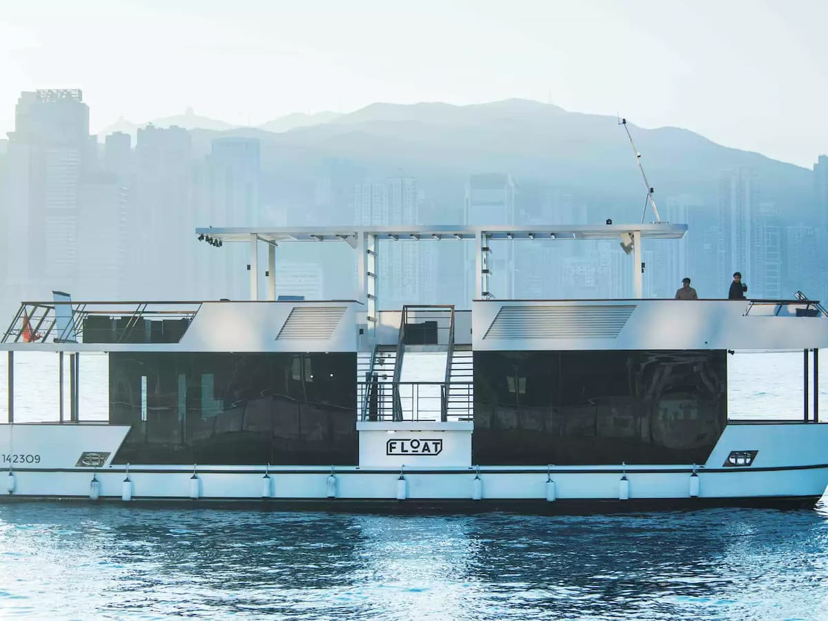 double decker event yacht sailing