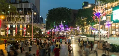 Venues with a View: Best Spots to Enjoy the Orchard Road Christmas Light-Up