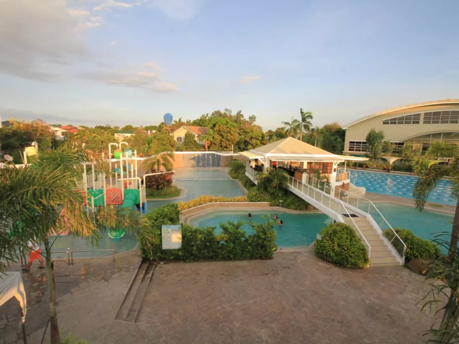 large team bonding event venue in amihan philippines with swimming pool facility