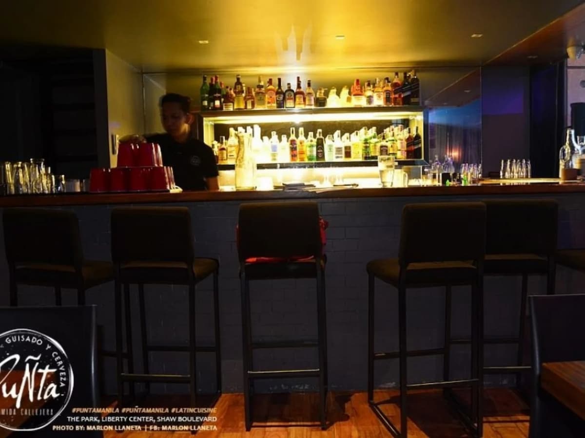 bartender working behind bar mandaluyong