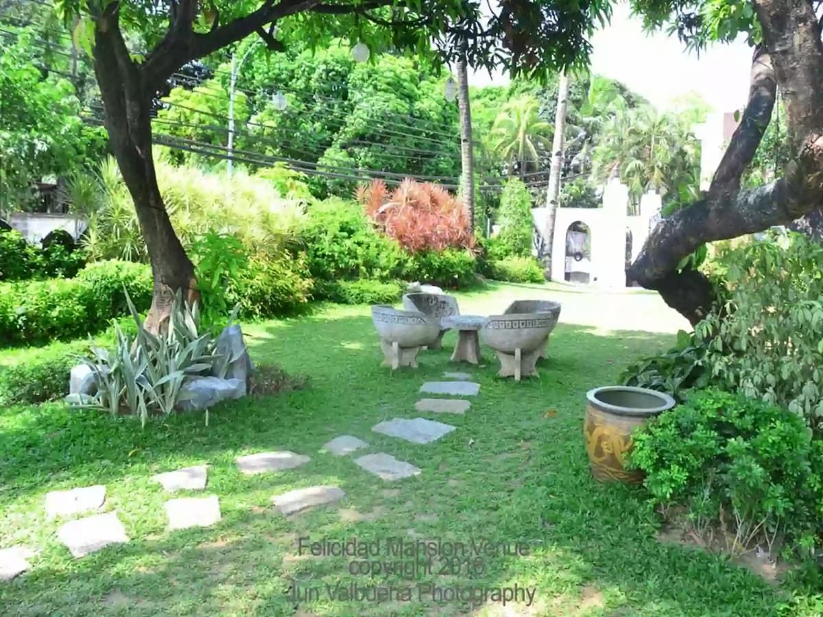 beautiful outdoor garden wedding party venue quezon city