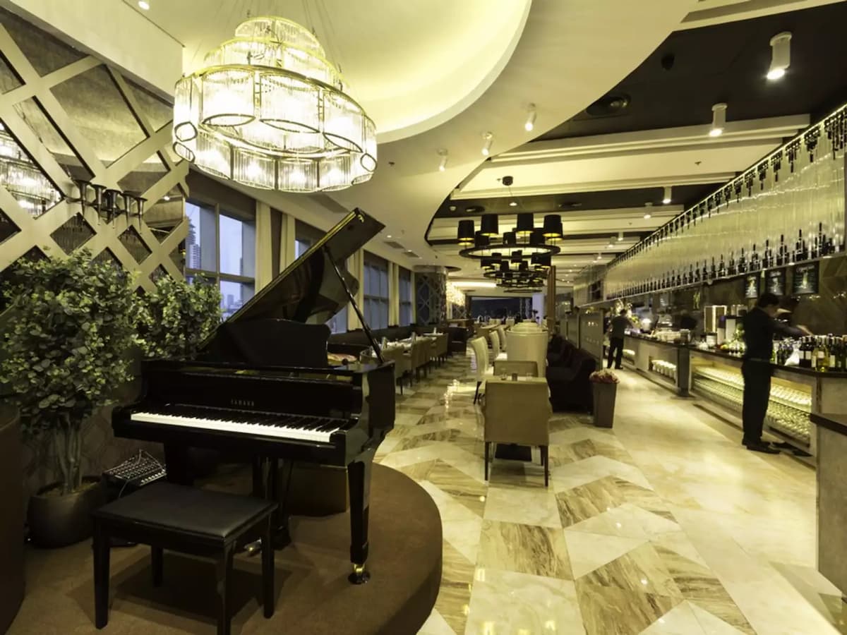 piano setup; restaurant taguig