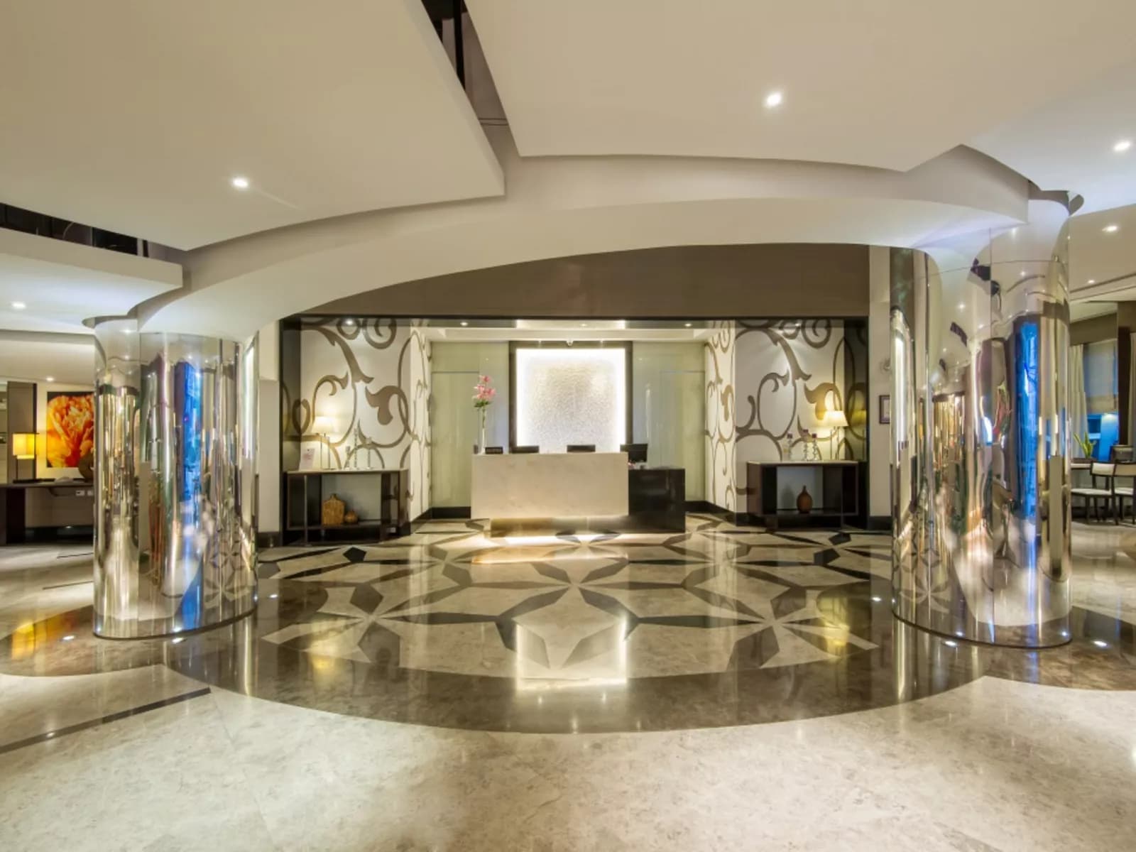 entrance leading to reception area at quest hotel