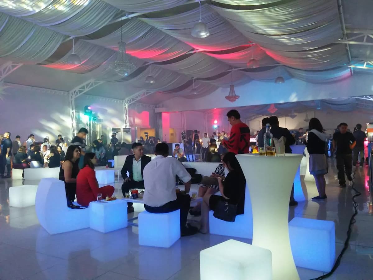 people are gathering during corporate product launch event space quezon city
