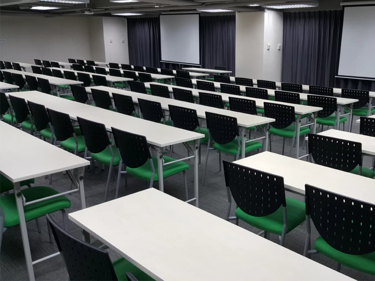 classroom setup for corporate training