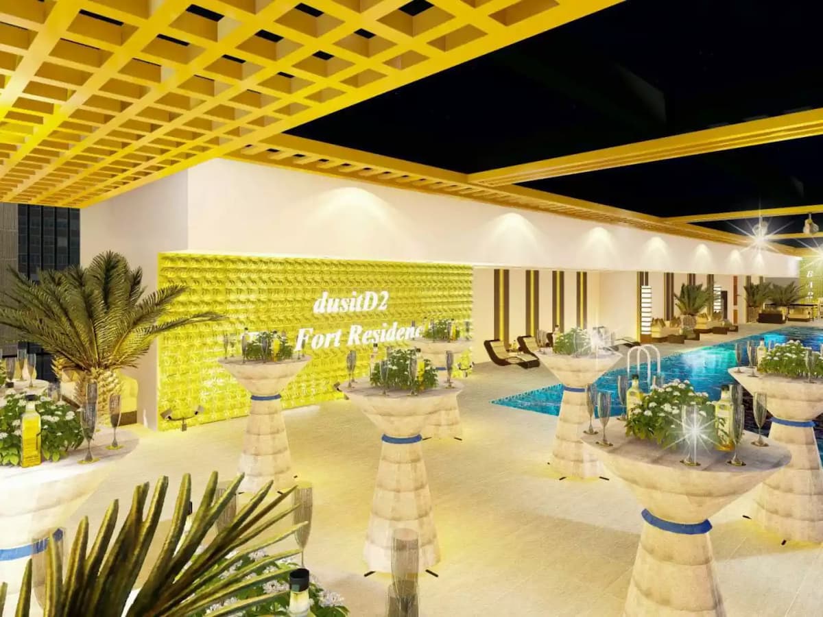 sky lounge area with rooftop swimming pool for standing party event mandaluyong