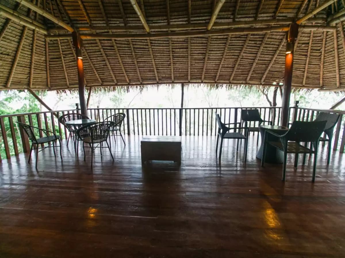 rattan house overseeing nature beach resort batangas