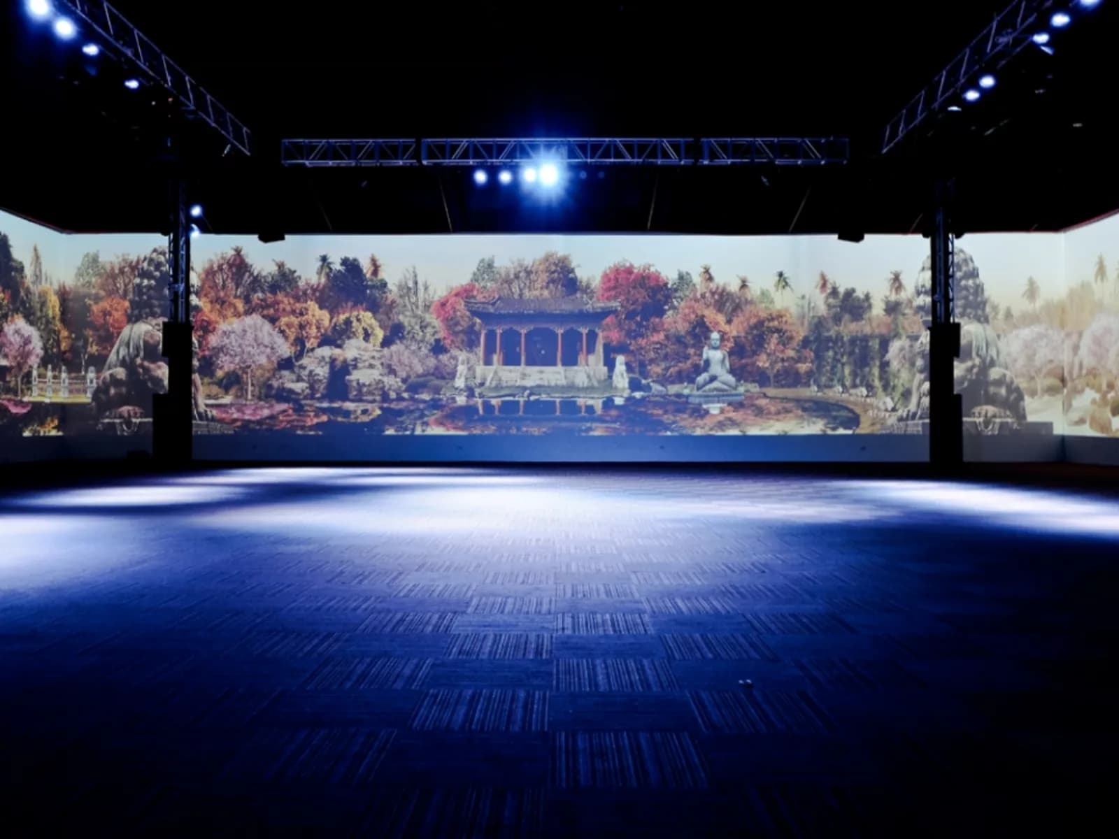 gallery for both visual and digital arts event