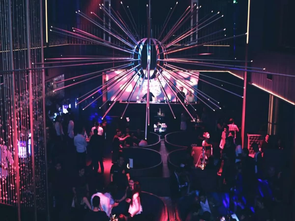 club dancefloor with guests mingling in party taguig super club