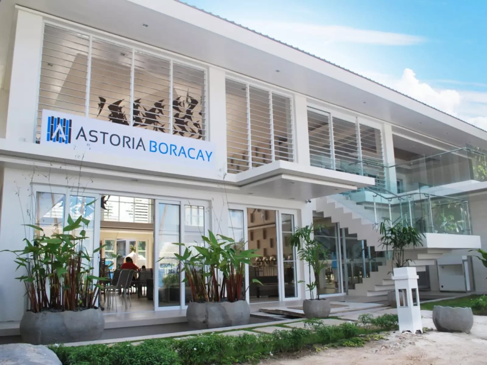 the exterior building of astoria boracay