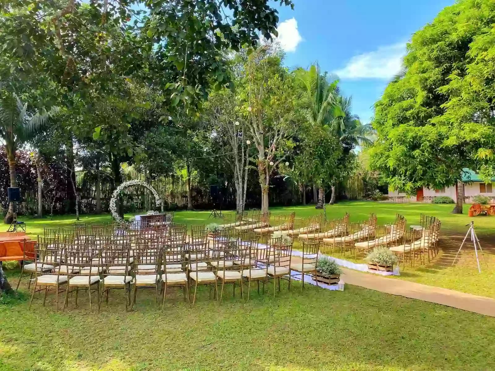 garden wedding and solemnisation party venue cavite