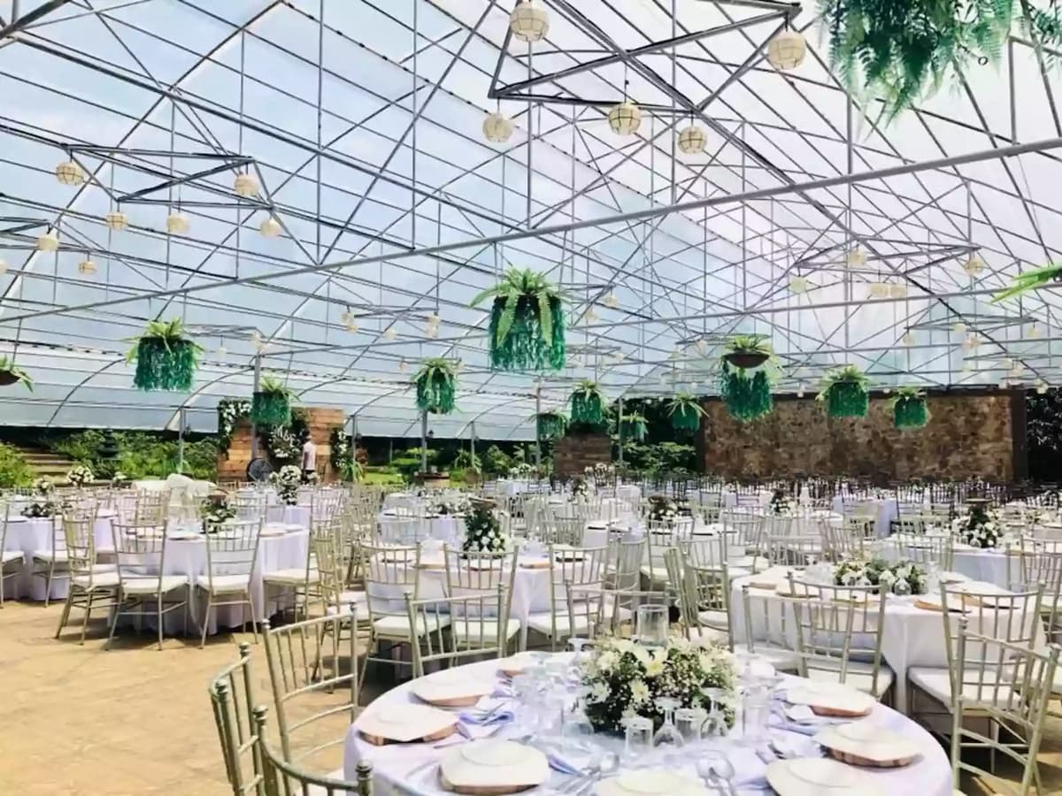semi glass house of wedding venue cavite