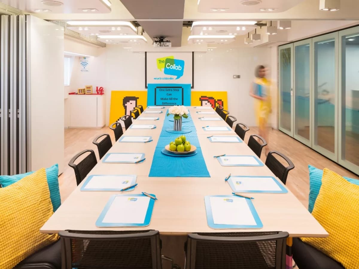 board meeting room in the collab coworking space
