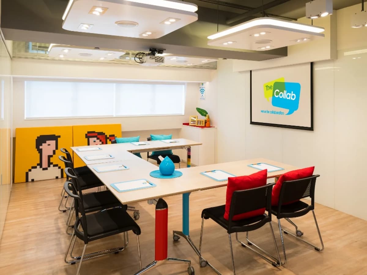 the collab coworking space small meeting room