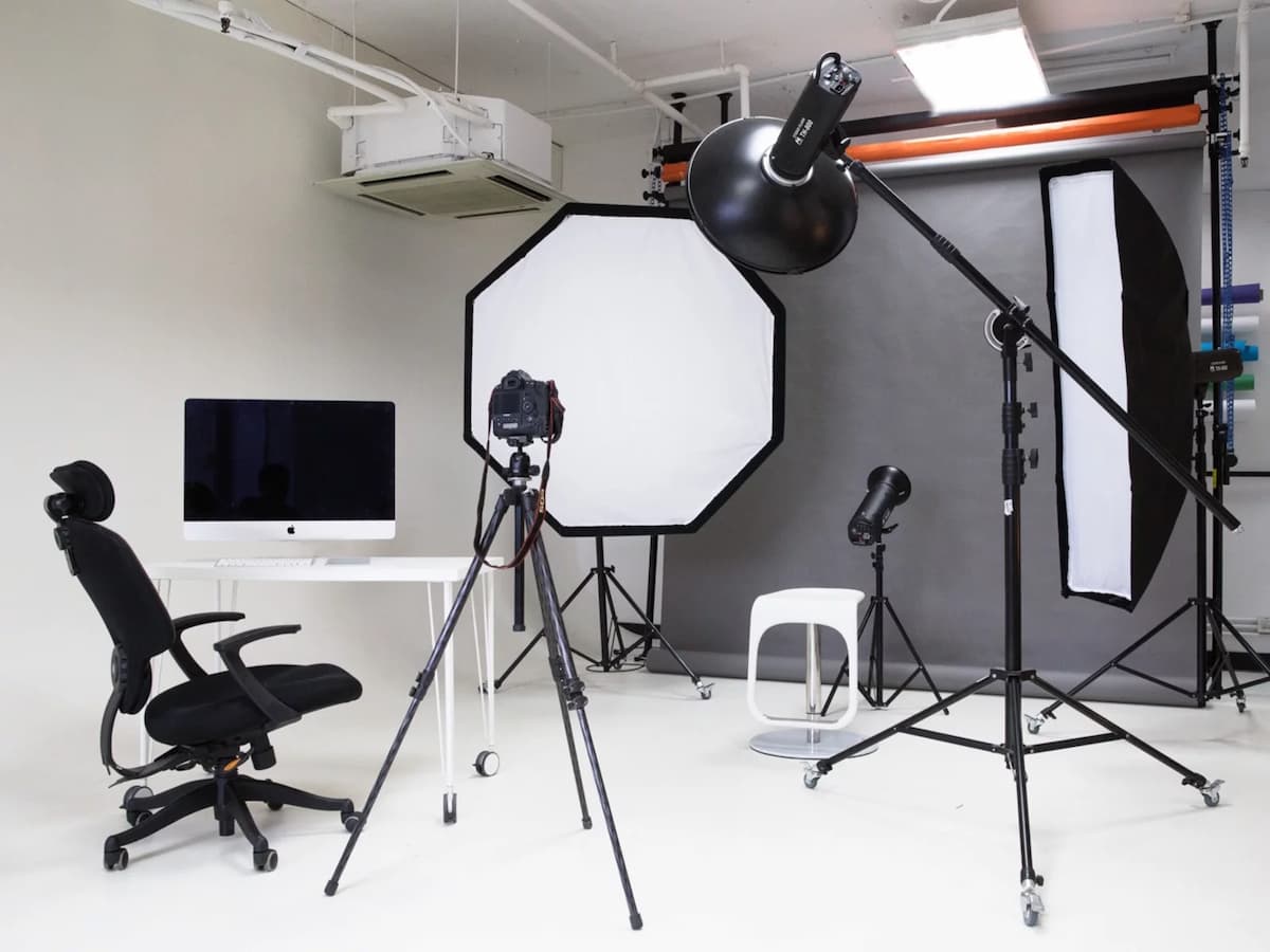 photo and video shoot property setup