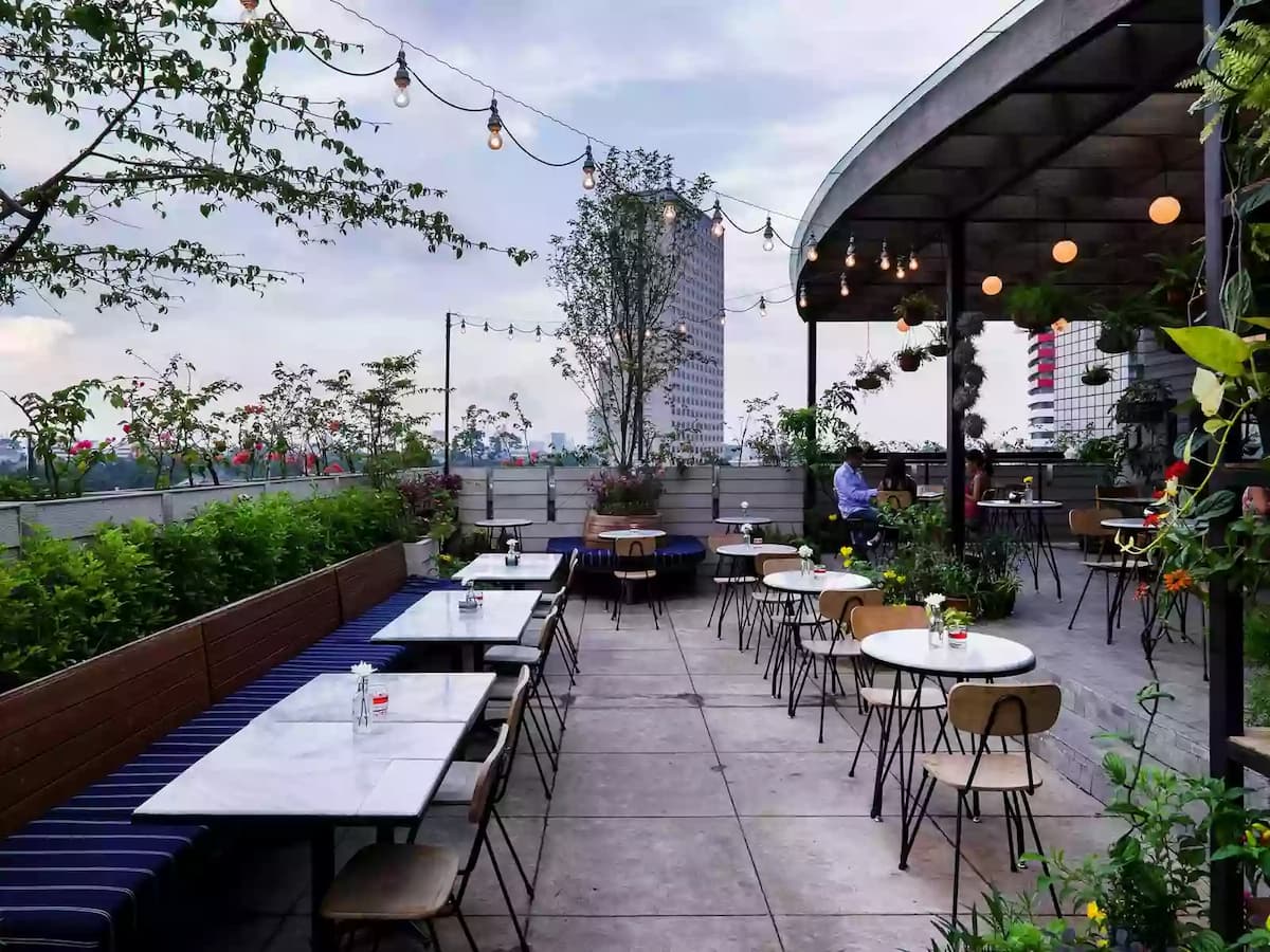 hause rooftop kitchen bar corporate christmas party space jakarta