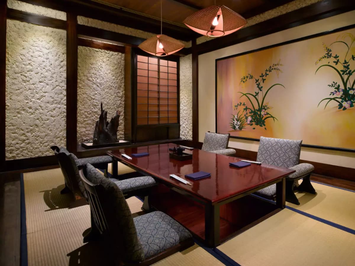 sumire japanese restaurant with tatami seating jakarta
