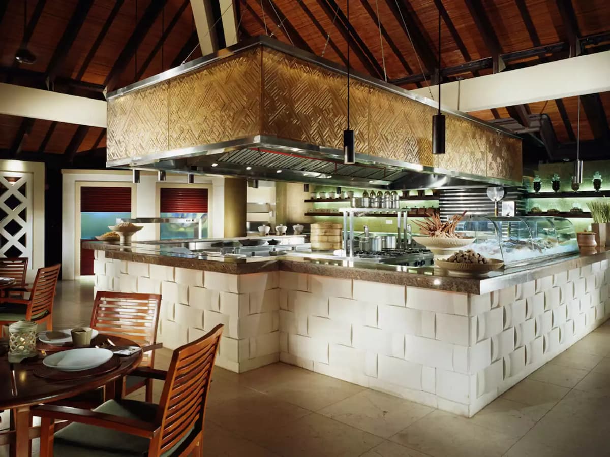 seafood terrace business lunch event restaurant jakarta
