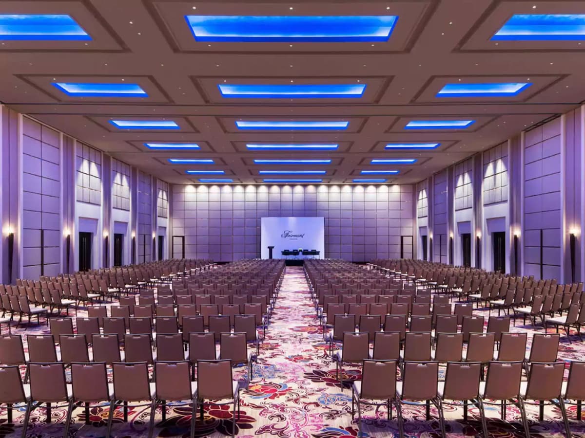 fairmont jakarta ballroom with luxury style jakarta