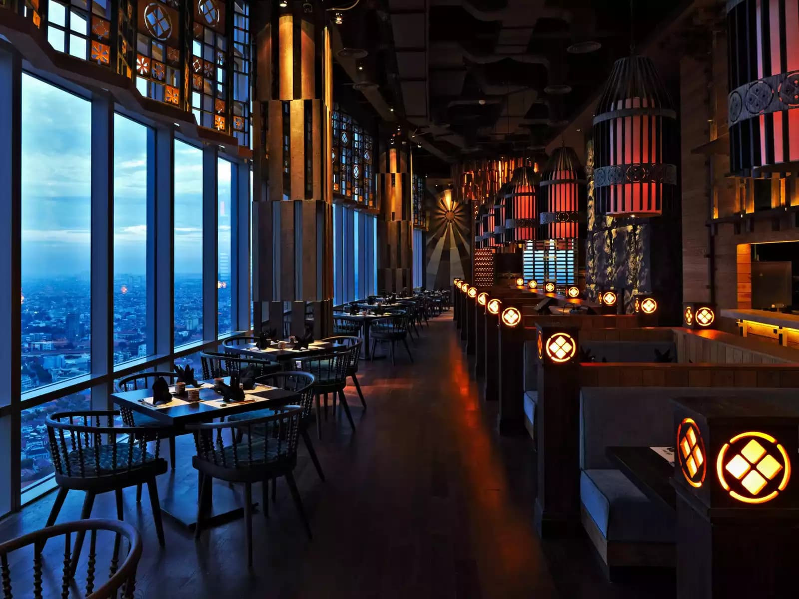 enmaru japanese restaurant for romantic dinner jakarta