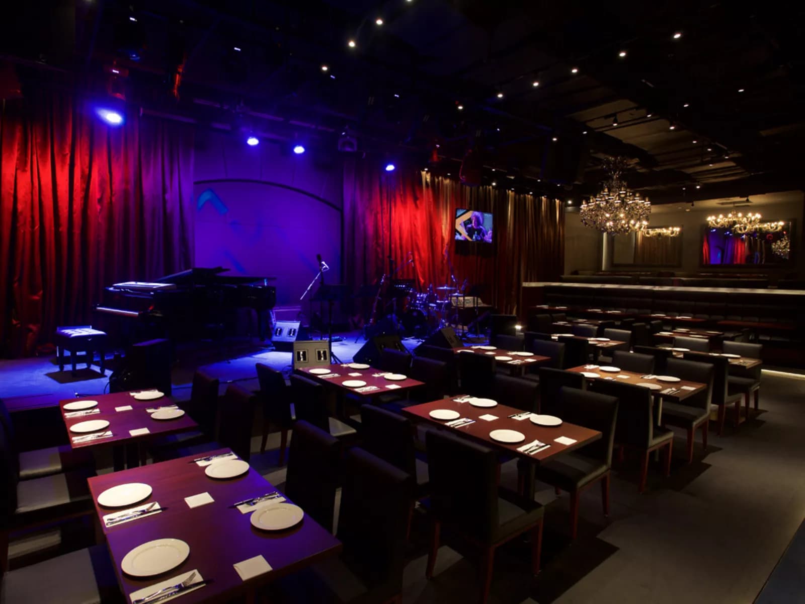 motion blue jakarta concert hall with nice ambience