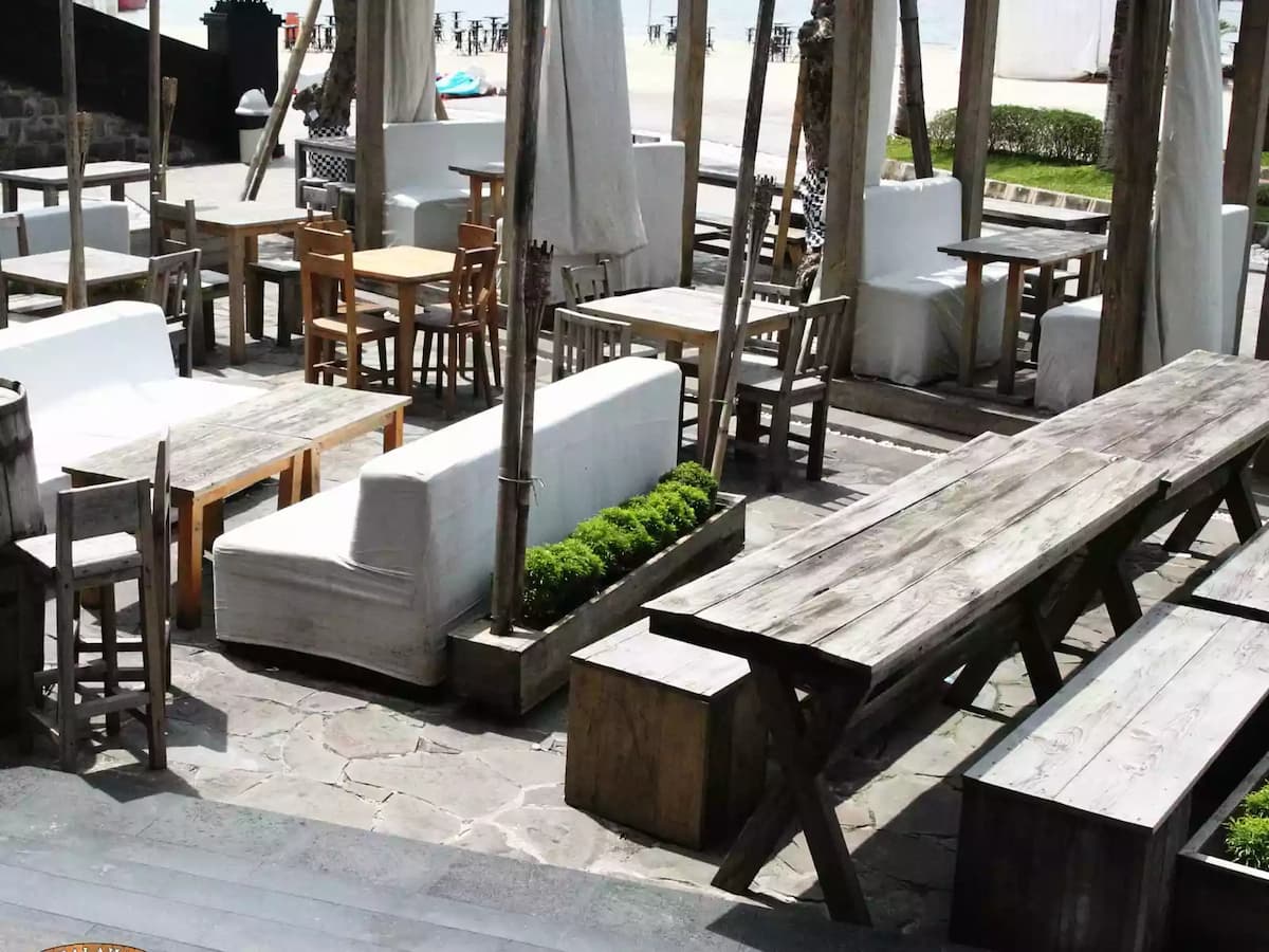 kalaha at the wharf outdoor space for new year jakarta