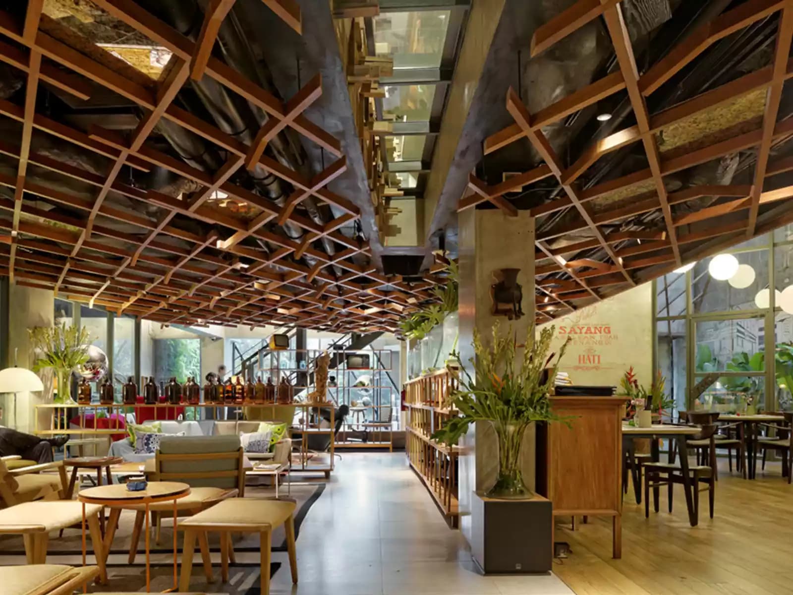 Trendy and hip event space at Waha Kitchen