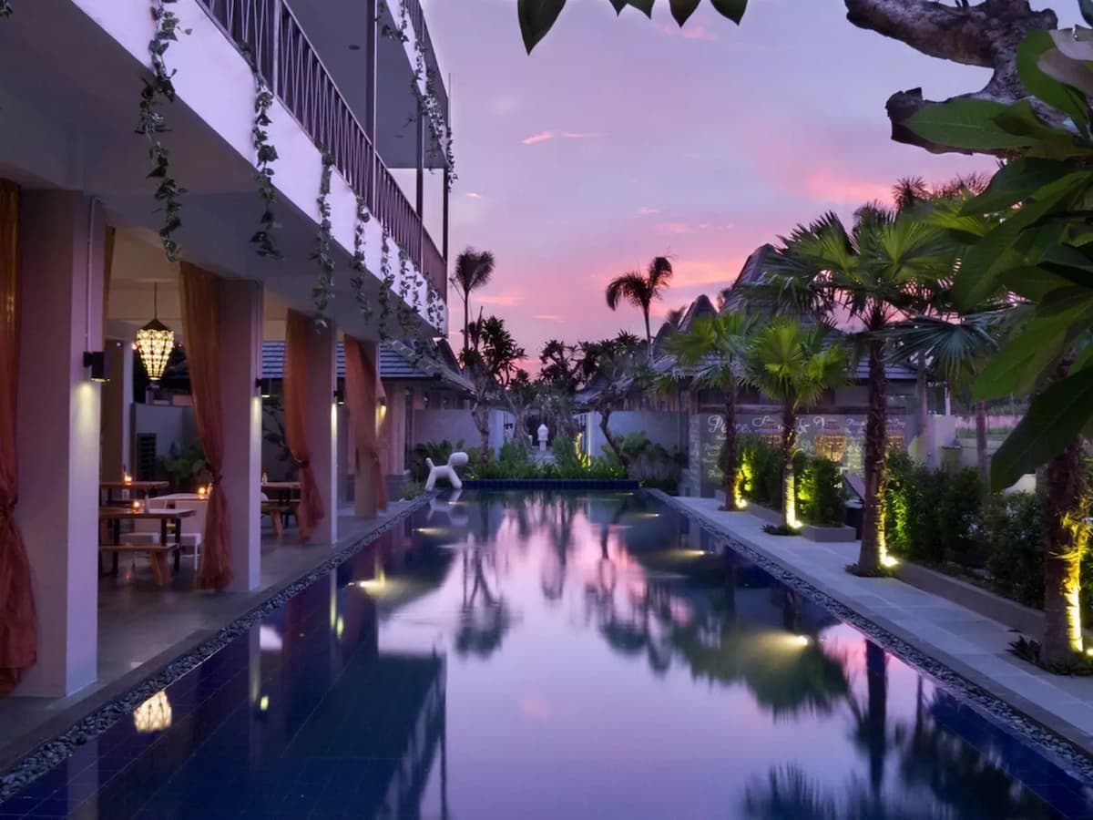 sawah joglo boutique villa resto pool party venue yogyakarta