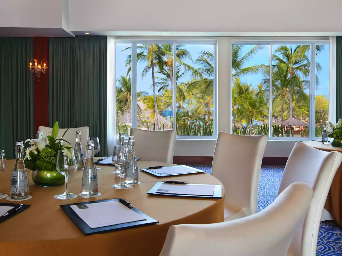 the laguna a luxury collection resort spa bali meeting space with cool view
