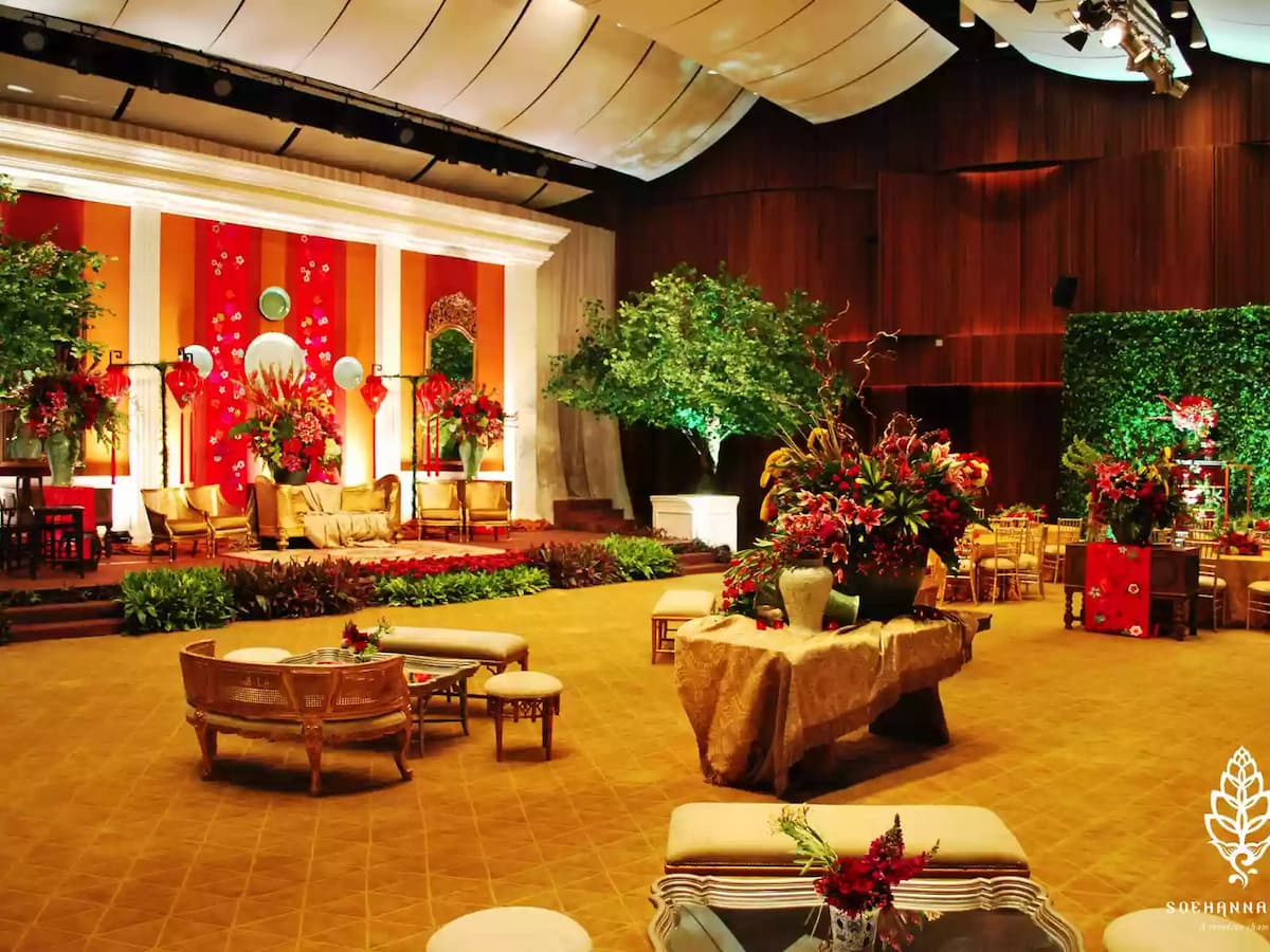 soehanna hall warm ambience space for rent jakarta