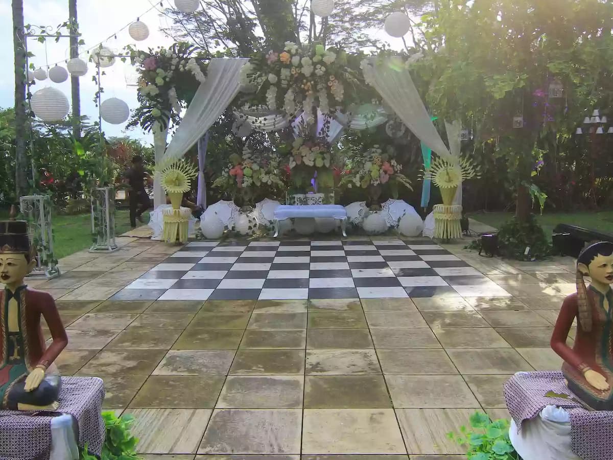 club house garden mesastila corporate event space magelang