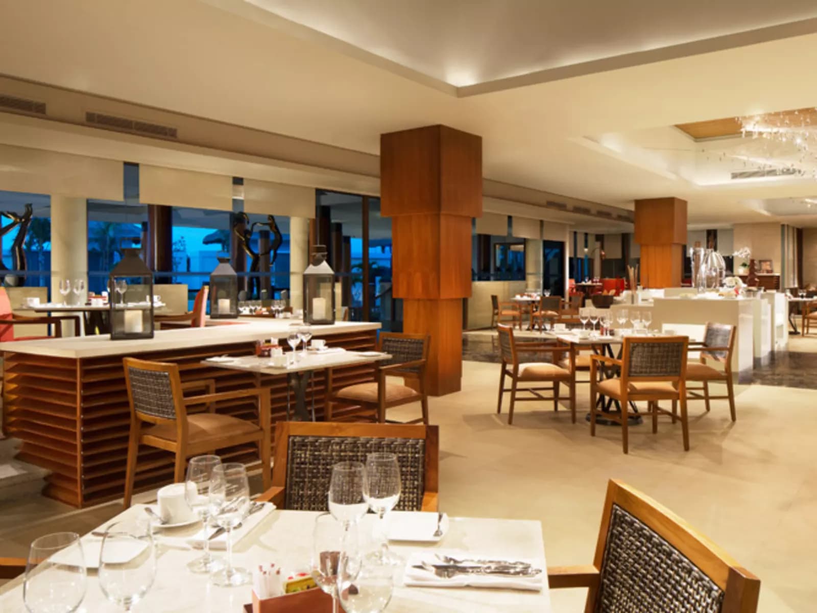 samabe bali suites villas canang main meeting room corporate dinner restaurant bali