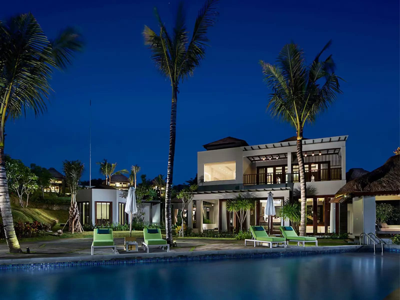 samabe bali suites villa royal samabe residence and pearl chapel pool party new year