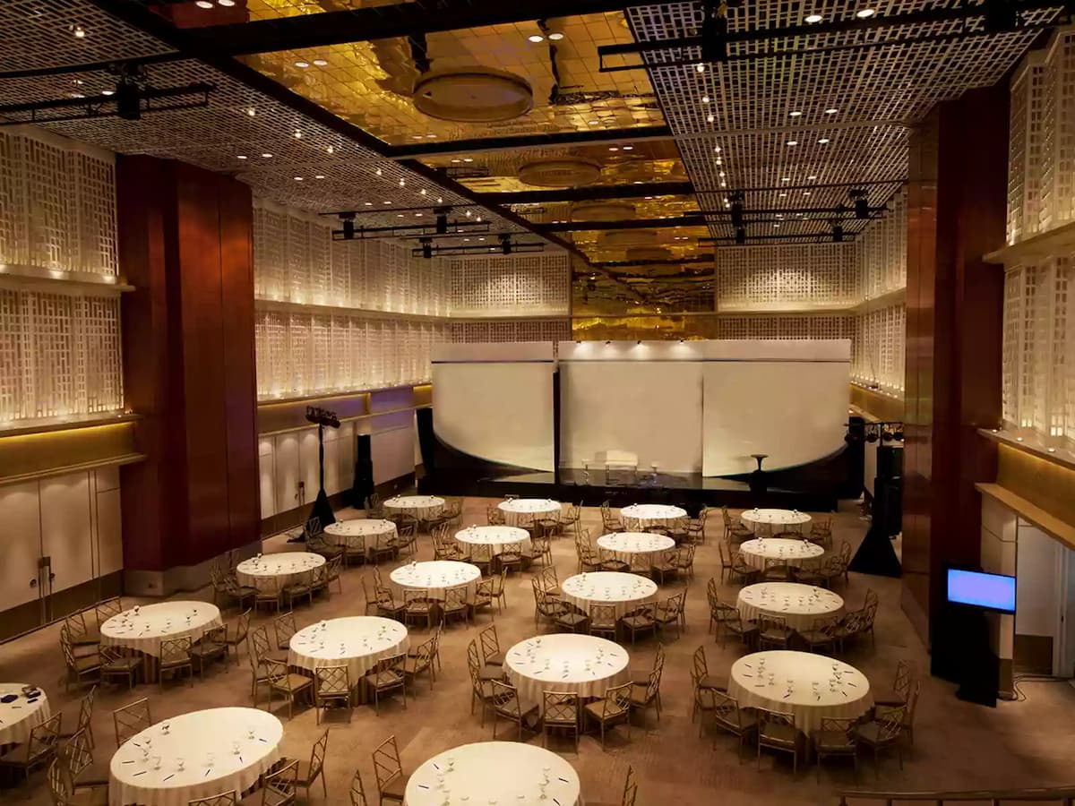thamrin nine ballroom table manner event venue jakarta