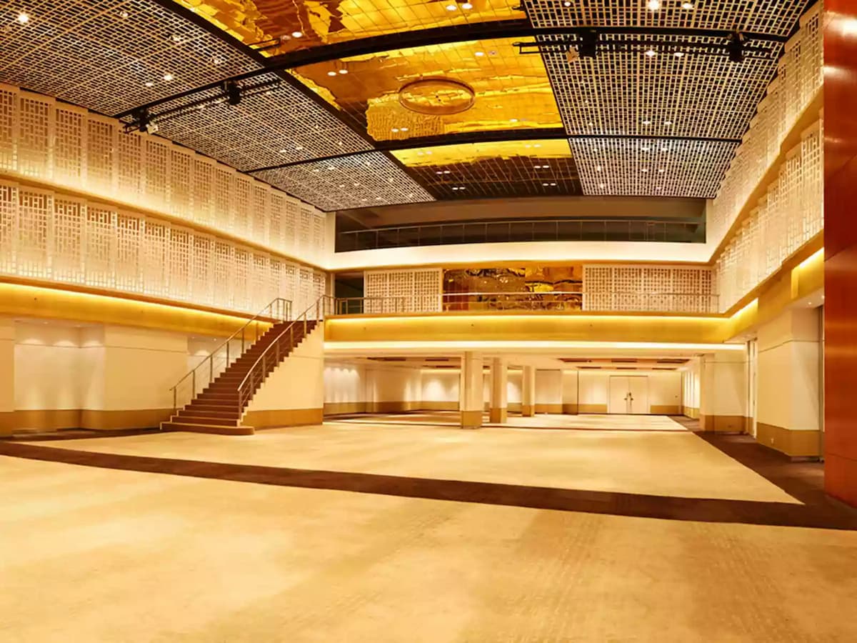 thamrin nine ballroom with high ceiling central jakarta