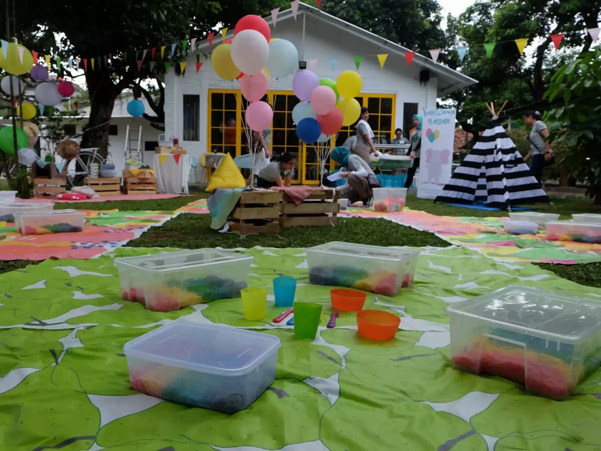 twin house outdoor event space jakarta