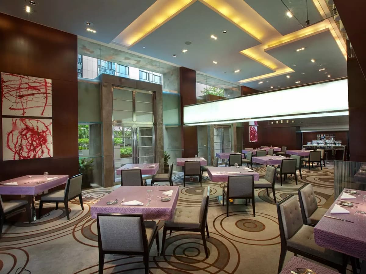 dining space at the front area of the restaurant