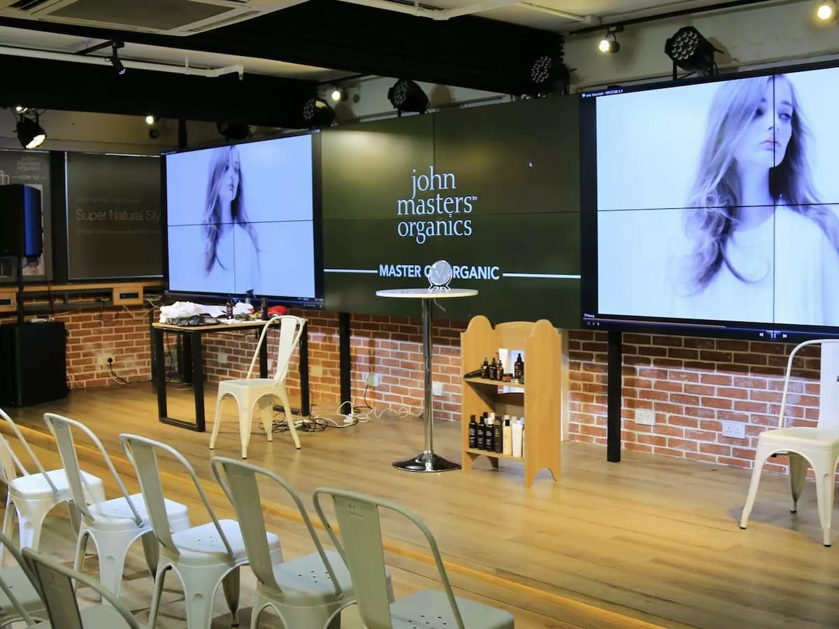 the hub event venue product launch presentation