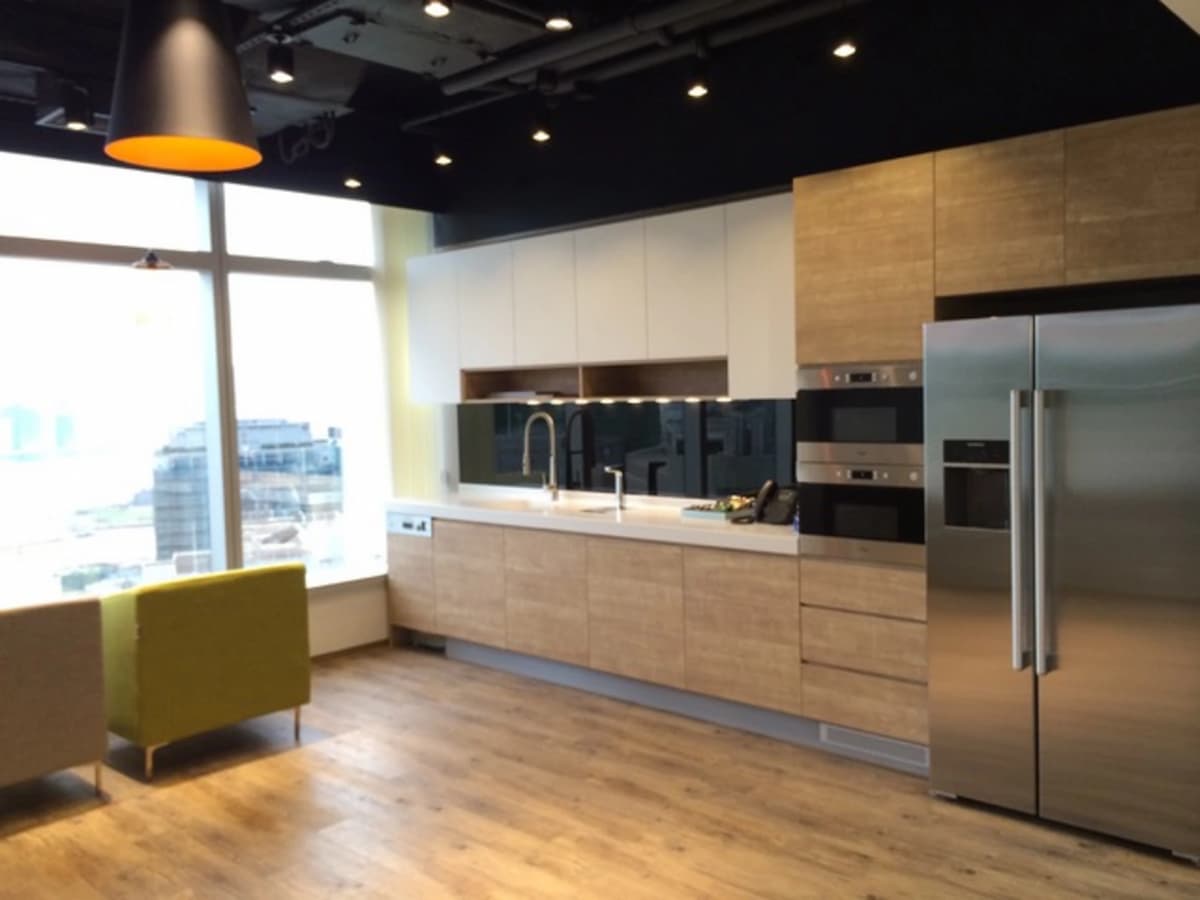pantry area of vantage business centre