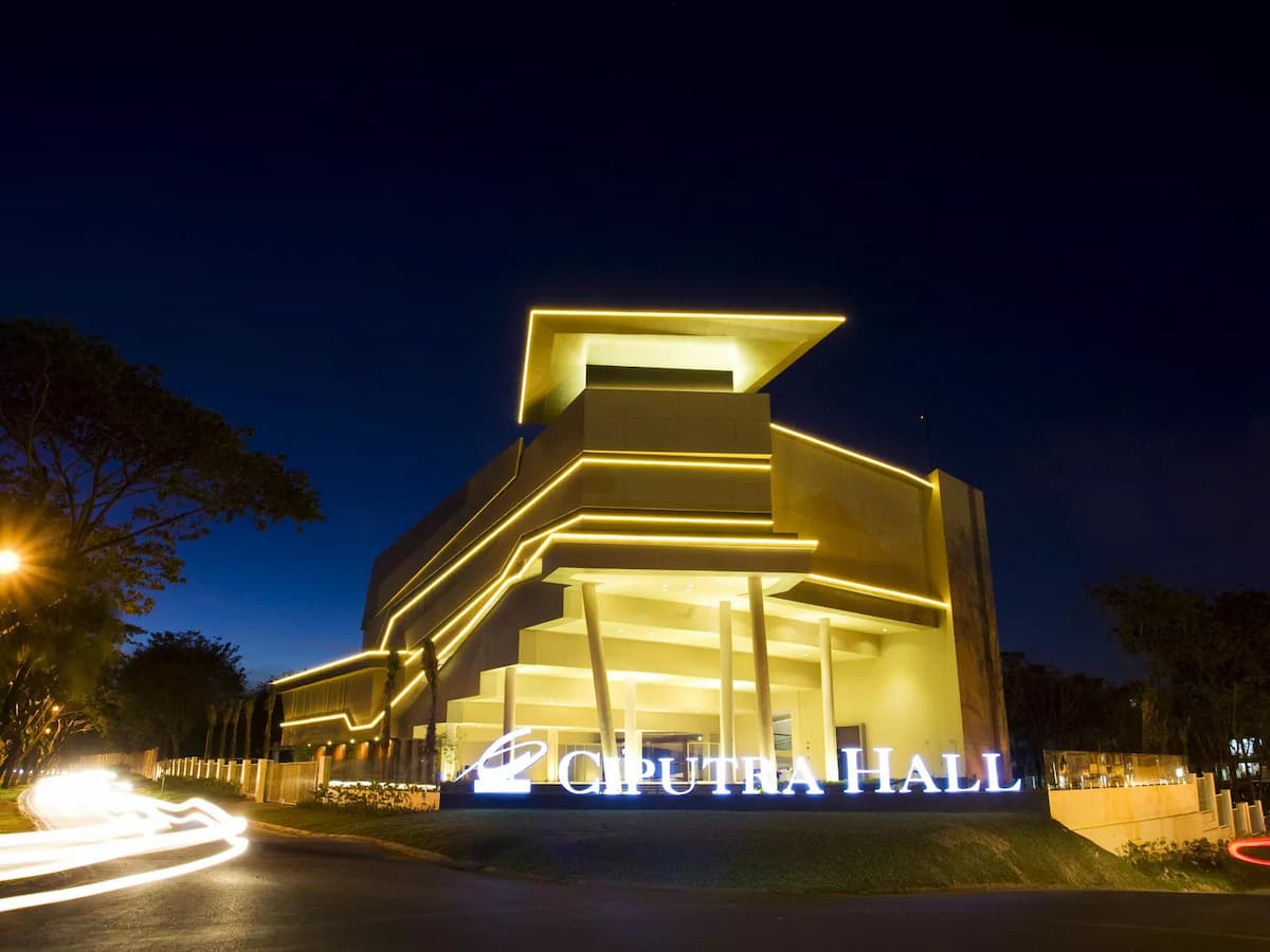 ciputra hall performing arts centre unique venue surabaya