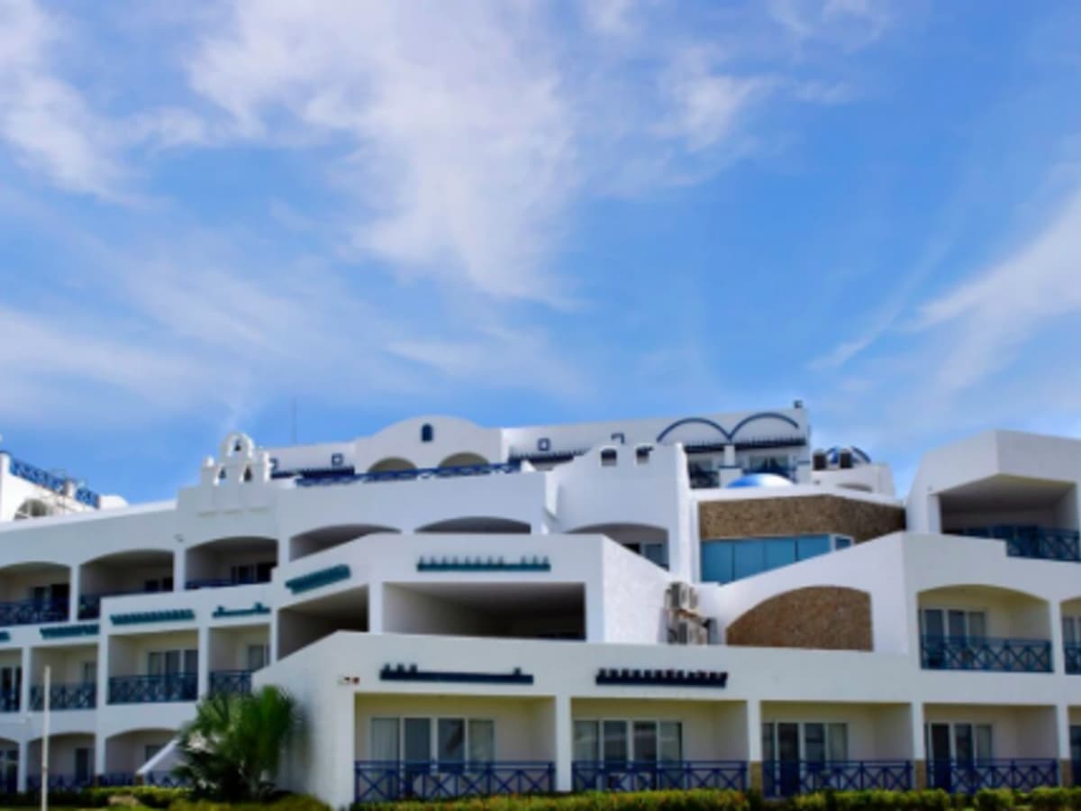 large resort in philippines with white-blue interior hotel resort casino la union
