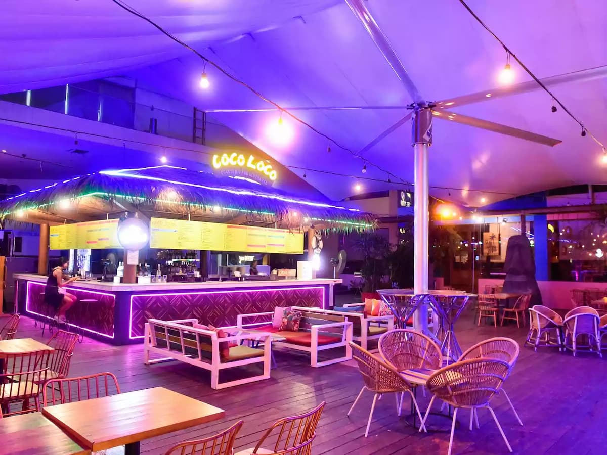 wooden floors and high ceiling in manila party venue taguig