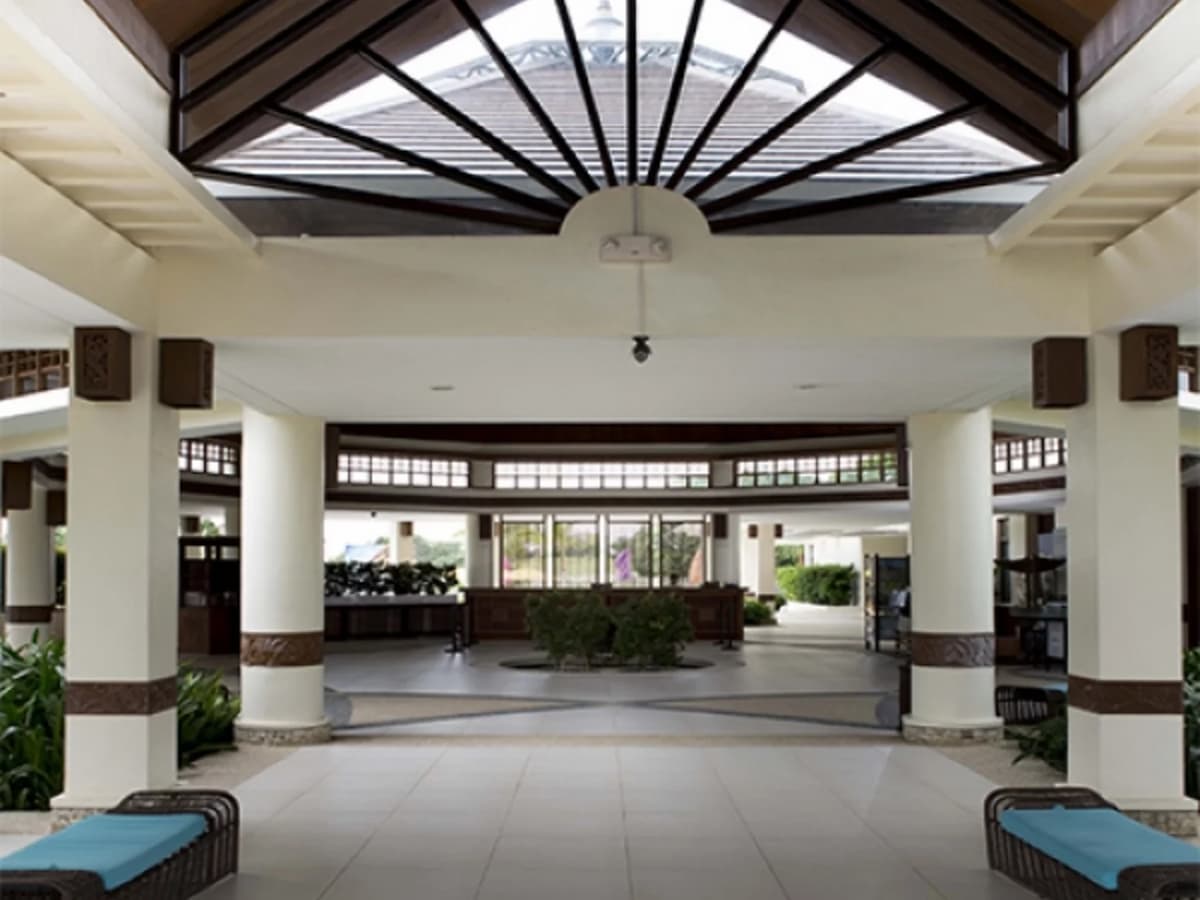 multifunctional hall dominated with wooden interior hotel batangas