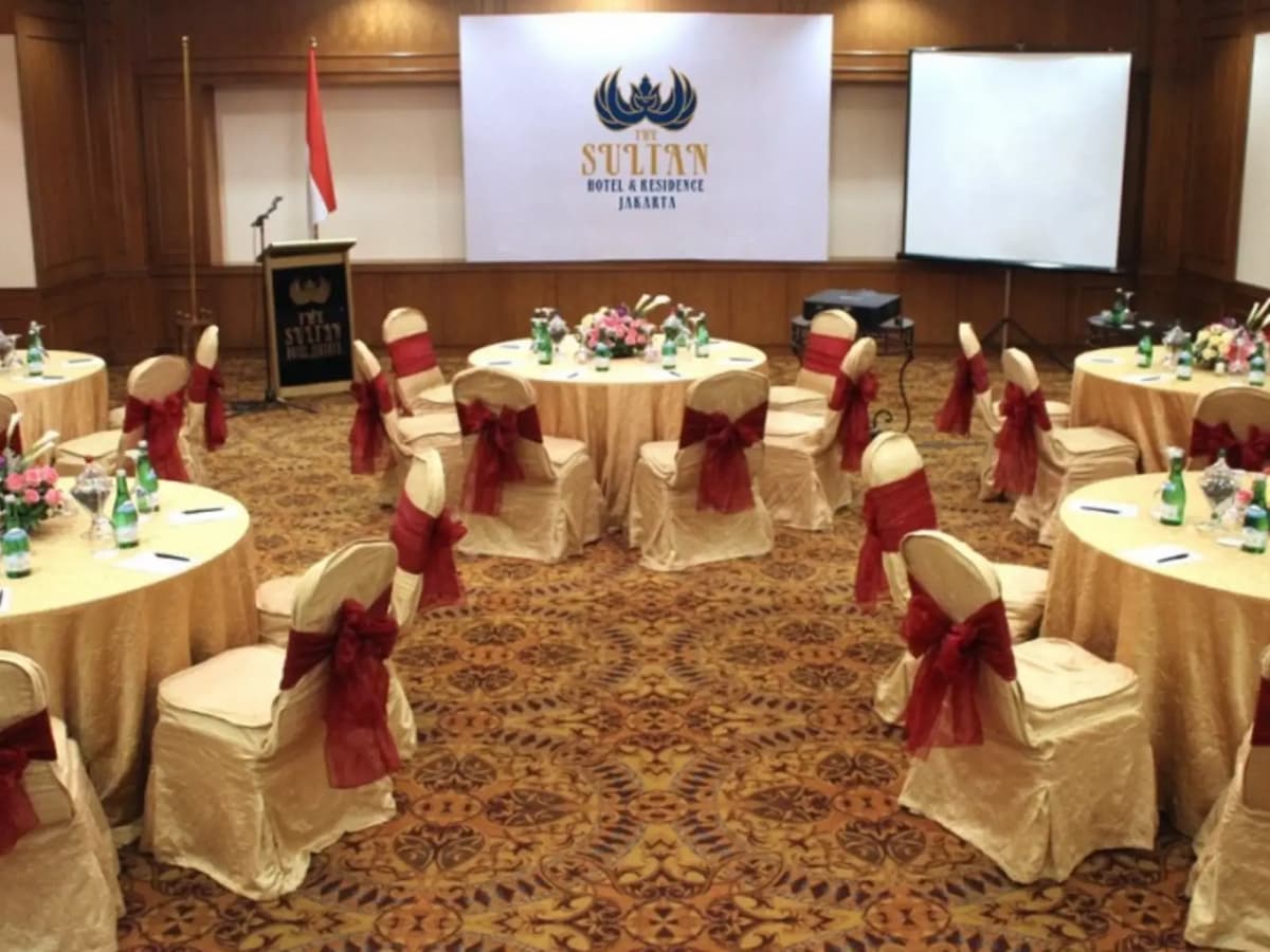 the sultan hotel residence meeting rooms rent room for seminar central jakarta
