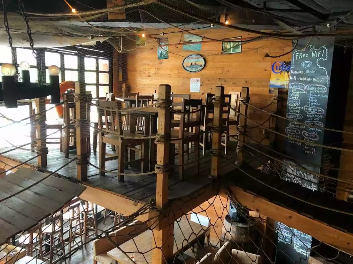 kalaha at the wharf venue near the beach jakarta