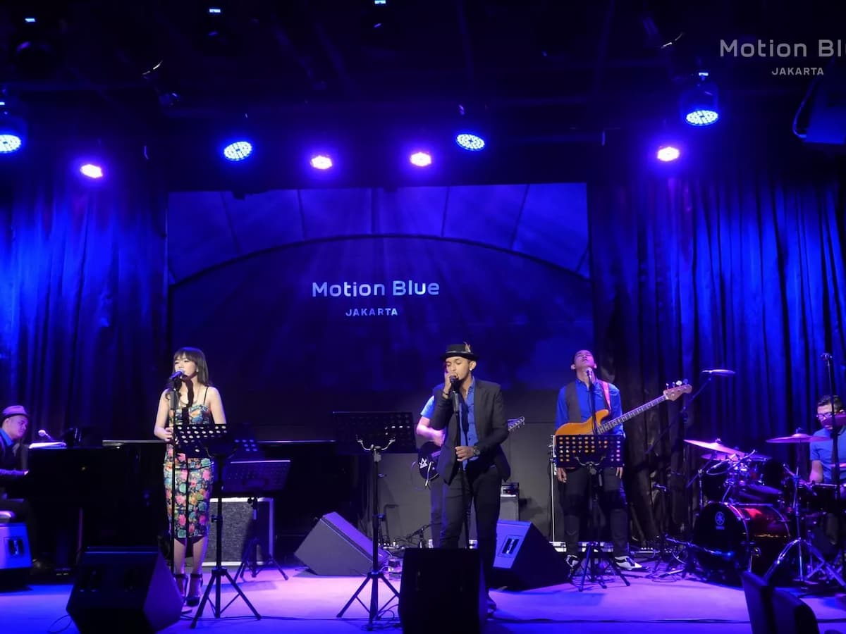 motion blue jakarta sweet 17th party space