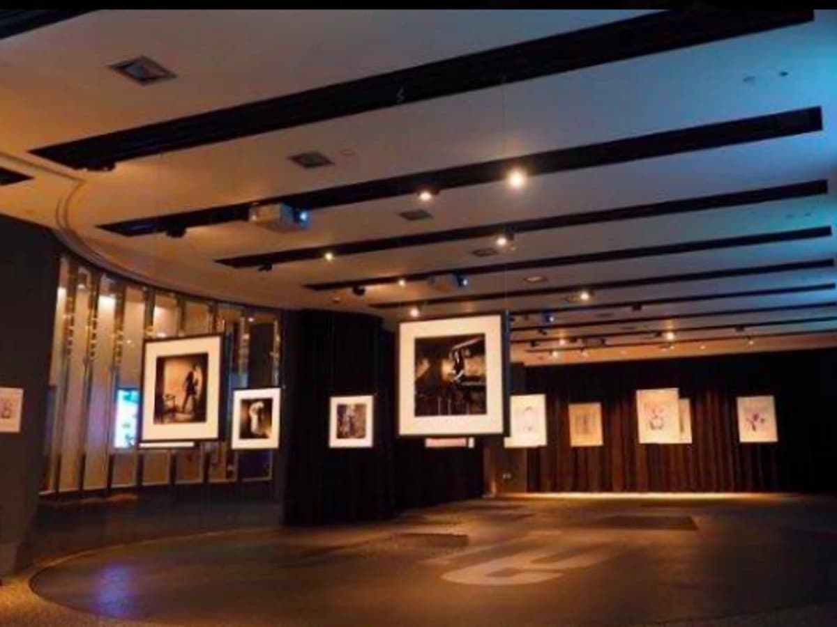 art exhibition at the main area of the function hall